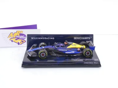 Preview: Minichamps 417242023 # Williams FW46 F1 #23 Mexiko GP 2024 " Alex Albon " 1:43