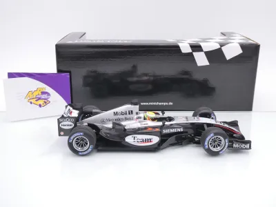 Preview: Minichamps 530044418 # McLaren MP4/19 F1 Silverstone Test 2004 " Lewis Hamilton " 1:18