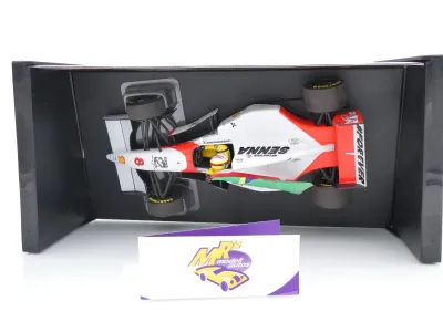 Minichamps 530931805 # McLaren MP4/8 F1 Imola 2024 " Vettel Senna Tribute " 1:18