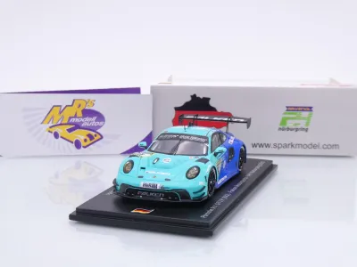 Spark SG1009 # Porsche 911 GT3 R #33 24h Nürburgring 2025 " Falken Motors - Menzel " 1:43