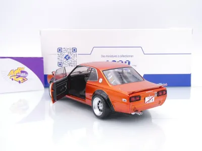 Solido S1813003 # Nissan Skyline 2000 GT-R C10 Baujahr 1970 " orangemetallic " 1:18