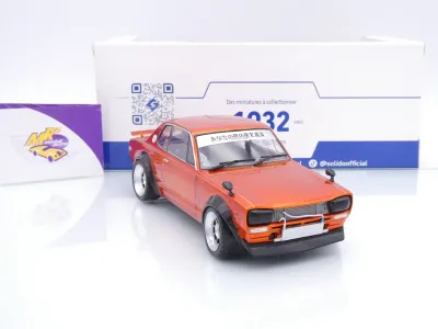 Solido S1813003 # Nissan Skyline 2000 GT-R C10 Baujahr 1970 " orangemetallic " 1:18