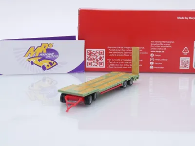 Herpa 076142-010 # Goldhofer TU4 Anhänger 4-achs " Lindgrün" 1:87