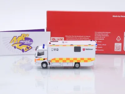 Preview: Herpa 098809 # MAN TGL CC Koffer-LKW Einsatzwagen " Malteser München 112 " 1:87