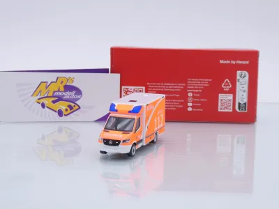 Herpa 098953 # Mercedes-Benz Sprinter '18 RTW " Berliner Feuerwehr 112 " 1:87
