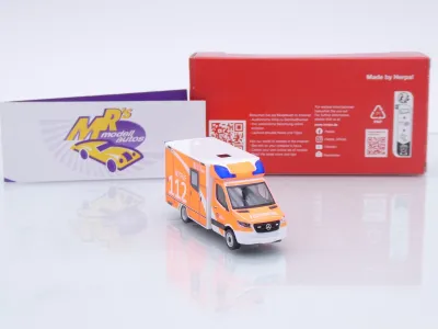 Preview: Herpa 098953 # Mercedes-Benz Sprinter '18 RTW " Berliner Feuerwehr 112 " 1:87