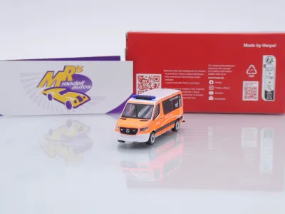 Herpa 098830 # Mercedes-Benz Sprinter '18 Bus FD " Feuerwehr Hamburg 112 " 1:87