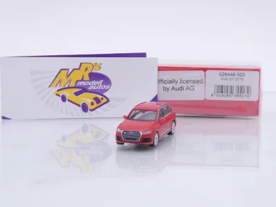 Herpa 028448-003 # Audi Q7 SUV Baujahr 2015 " Indischrot " 1:87