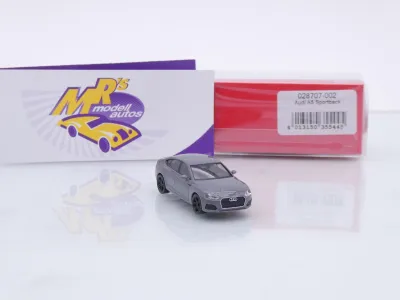 Preview: Herpa 028707-002 # Audi A5 Sportback Baujahr 2021 " Nardograu " 1:87