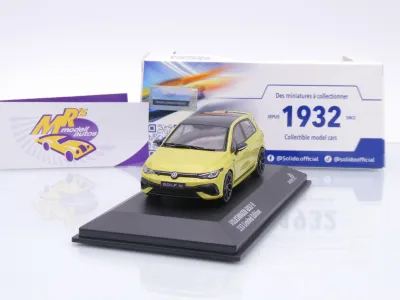 Solido S4311804 # Volkswagen VW Golf R 333 Edition Baujahr 2023 " Limonengelb-metallic " 1:43