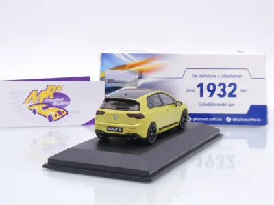 Preview: Solido S4311804 # Volkswagen VW Golf R 333 Edition Baujahr 2023 " Limonengelb-metallic " 1:43