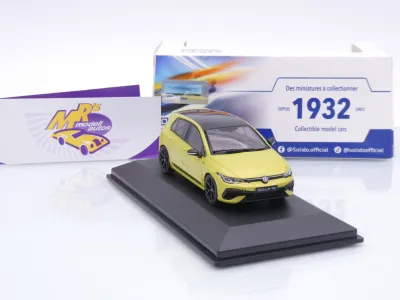 Preview: Solido S4311804 # Volkswagen VW Golf R 333 Edition Baujahr 2023 " Limonengelb-metallic " 1:43