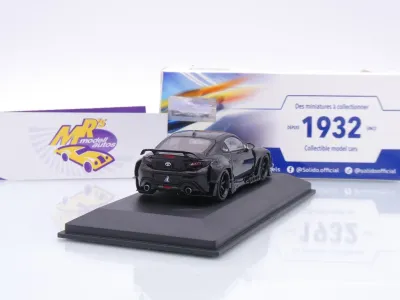 Preview: Solido S4315104 # Pandem Toyota GR86 Baujahr 2022 " schwarzmetallic " 1:43