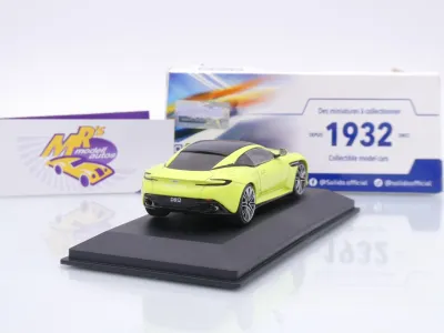 Preview: Solido S4315703 # Aston Martin DB12 Coupe Baujahr 2023 " Lime Essence " 1:43