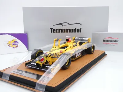 Tecnomodel TM18-384C # Jordan Honda 198 F1 #9 Imola GP 1998 " Damon Hill " 1:18
