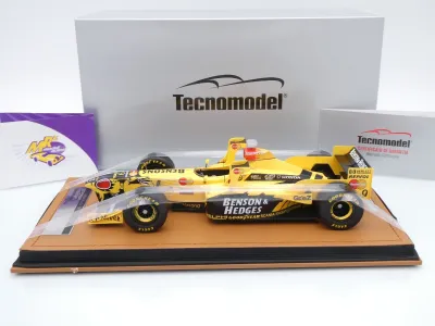 Preview: Tecnomodel TM18-384C # Jordan Honda 198 F1 #9 Imola GP 1998 " Damon Hill " 1:18