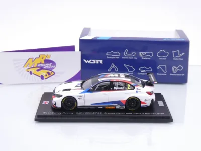 Preview: Spark UK033 # BMW 330i #2 Brands Hatch BTCC 2025 " West Surrey / DeLeon " 1:43