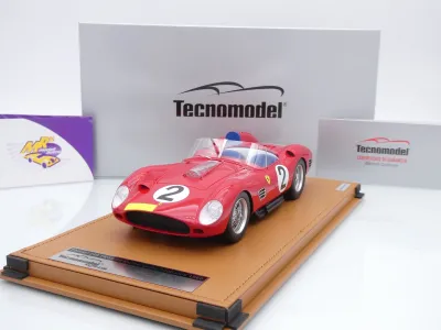 Tecnomodel TM18-261E # Ferrari 250 TR59-60 #2 1000km Nürburgring 1960 " Phil Hill "1:18