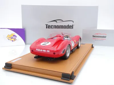 Preview: Tecnomodel TM18-261E # Ferrari 250 TR59-60 #2 1000km Nürburgring 1960 " Phil Hill "1:18