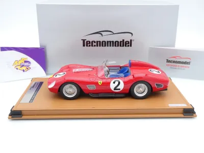Preview: Tecnomodel TM18-261E # Ferrari 250 TR59-60 #2 1000km Nürburgring 1960 " Phil Hill "1:18