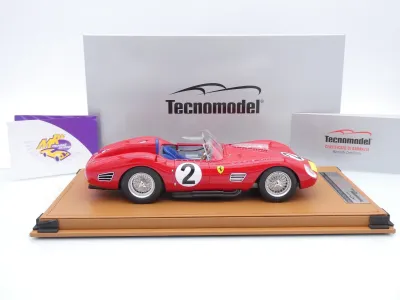 Preview: Tecnomodel TM18-261E # Ferrari 250 TR59-60 #2 1000km Nürburgring 1960 " Phil Hill "1:18