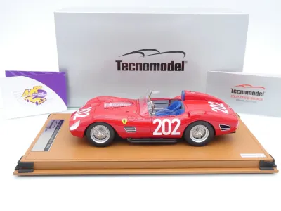 Preview: Tecnomodel TM18-261D # Ferrari 250 TR59-60 #202 Targa Florio 1960 " Richie Ginther " 1:18
