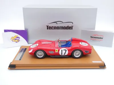 Preview: Tecnomodel TM18-261C # Ferrari 250 TR59-60 #17 12h Sebring 1961 " Pedro Rodriguez " 1:18