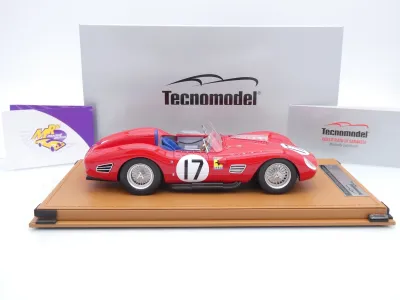 Preview: Tecnomodel TM18-261C # Ferrari 250 TR59-60 #17 12h Sebring 1961 " Pedro Rodriguez " 1:18