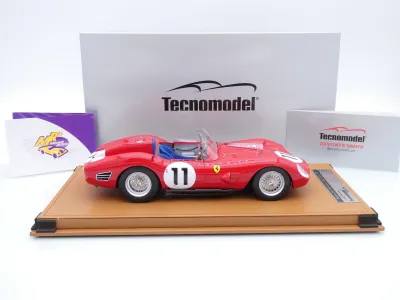 Preview: Tecnomodel TM18-261B # Ferrari 250 TR59-60 #11 Winner 24h Le Mans 1960 " Olivier Gendebien - Paul Frére " 1:18