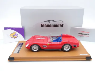 Preview: Tecnomodel TM18-261A # Ferrari 250 TR59-60 Press Version 1960 " Ferrarirot " 1:18
