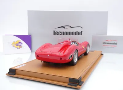 Preview: Tecnomodel TM18-261A # Ferrari 250 TR59-60 Press Version 1960 " Ferrarirot " 1:18