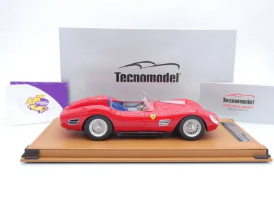 Preview: Tecnomodel TM18-261A # Ferrari 250 TR59-60 Press Version 1960 " Ferrarirot " 1:18