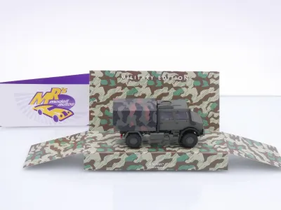 Preview: Busch 51087 # Mercedes-Benz Unimog U5023 DoKa " Militär / Bundeswehr  " 1:87