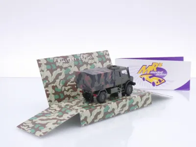 Preview: Busch 51087 # Mercedes-Benz Unimog U5023 DoKa " Militär / Bundeswehr  " 1:87
