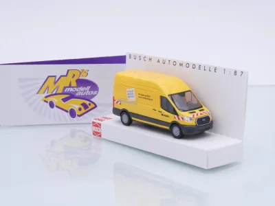 Busch 54516 # Ford Transit Custom Kasten " Leonhard Weiss - Bewerbung " 1:87