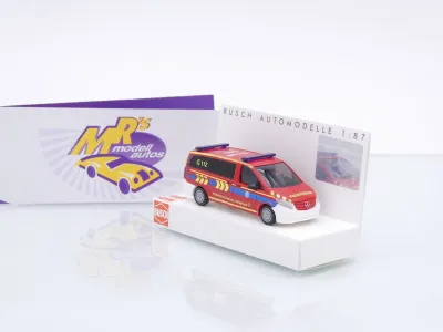 Busch 54803 # Mercedes-Benz Vito Einsatzwagen " Werkfeuerwehr Chempark " 1:87
