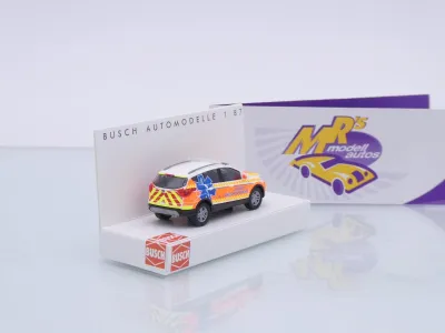 Preview: Busch 53534 # Ford Kuga Einsatzwagen " Ambulanz Trans Service Düsseldorf " 1:87