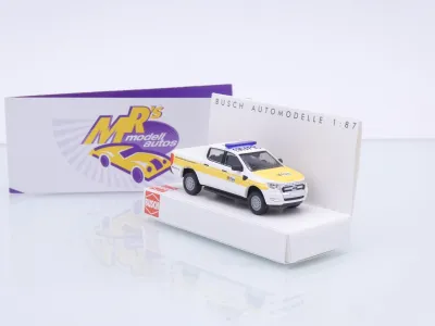 Busch 52860 # Ford Ranger Pickup Einsatzwagen " @fire Katastrophenschutz " 1:87