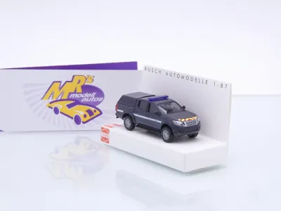 Busch 53736 # Nissan Navara Pickup Einsatzwagen " Gendarmerie Frankreich " 1:87