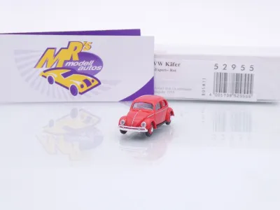 Busch 52955 # Volkswagen VW Käfer Export Baujahr 1949 " rot " 1:87