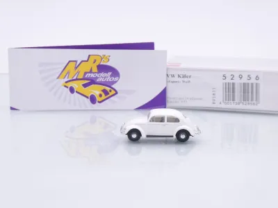 Preview: Busch 52956 # Volkswagen VW Käfer Export Baujahr 1949 " weiß " 1:87