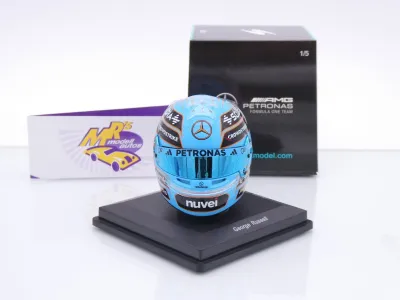 Preview: Spark 5HF220 # Helm Formel 1 Mercedes-AMG " George Russell British GP 2025 " 1:5