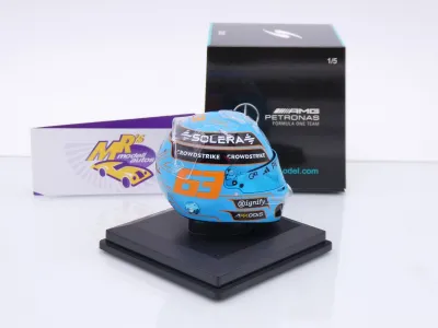Preview: Spark 5HF220 # Helm Formel 1 Mercedes-AMG " George Russell British GP 2025 " 1:5