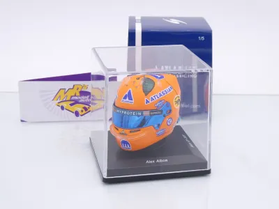 Spark 5HF208 # Helm Formel 1 Williams Racing " Alex Albon - Miami GP 2025 " 1:5