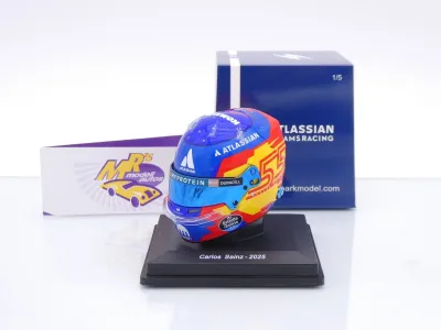 Spark 5HF189 # Helm Formel 1 Williams Racing " Carlos Sainz Jr #55 " F1 2025 1:5