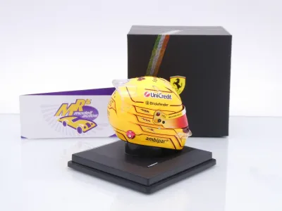 Preview: Look Smart LSHEL016 # Helm Formel 1 Ferrari " Lewis Hamilton - Monaco 2025 " 1:5