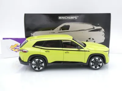 Preview: Minichamps 110023302 # BMW XM (G09) SUV Baujahr 2023 " Sao Paulo Gelb " 1:18