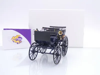 Norev 183700 # Daimler Motorkutsche Baujahr 1886 " dunkelblau " 1:18