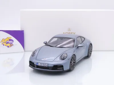 Norev 187170 # Porsche 911 (992) Carrera Coupe Baujahr 2024 " Polarsilbermetallic " 1:18