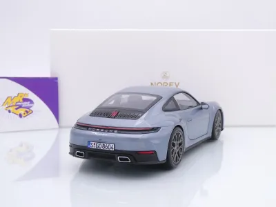 Preview: Norev 187170 # Porsche 911 (992) Carrera Coupe Baujahr 2024 " Polarsilbermetallic " 1:18